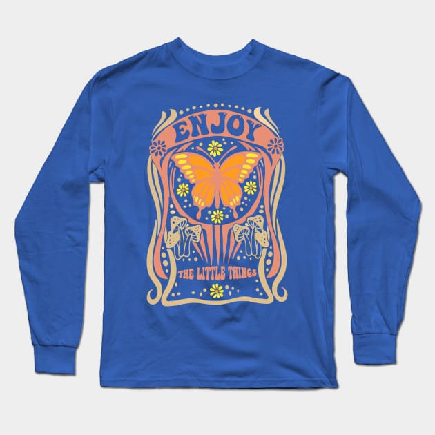 enjoy the little things butterfly 1 Long Sleeve T-Shirt by Hunters shop